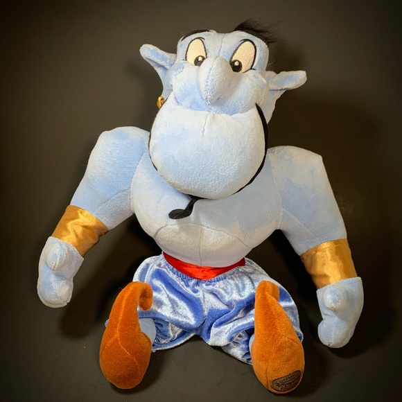 Disney Store Exclusive 12" Genie Plush Stuffed Toy Aladdin - Picture 1 of 7